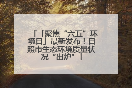 「聚焦“六五”环境日」最新发布！日照市生态环境质量状况“出炉”