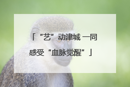 “艺”动津城 一同感受“血脉觉醒”