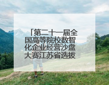 第二十一届全国高等院校数智化企业经营沙盘大赛江苏省选拔赛圆满落幕