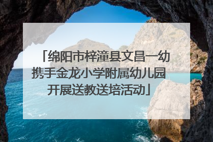 绵阳市梓潼县文昌一幼携手金龙小学附属幼儿园开展送教送培活动