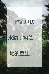 临武县伏水洞：撂荒地的重生