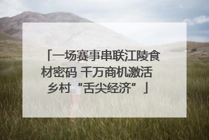 一场赛事串联江陵食材密码 千万商机激活乡村“舌尖经济”