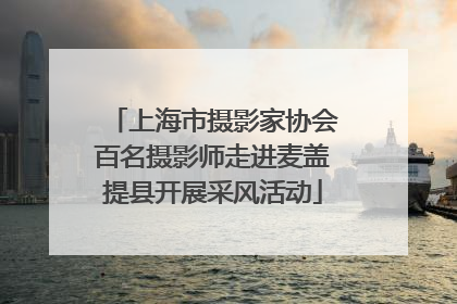上海市摄影家协会百名摄影师走进麦盖提县开展采风活动