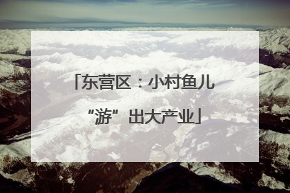 东营区：小村鱼儿“游”出大产业