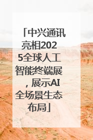 中兴通讯亮相2025全球人工智能终端展，展示AI全场景生态布局