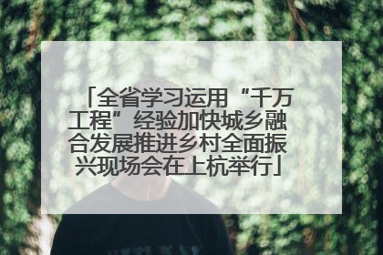 全省学习运用“千万工程”经验加快城乡融合发展推进乡村全面振兴现场会在上杭举行