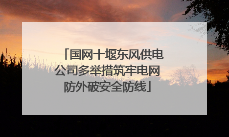 国网十堰东风供电公司多举措筑牢电网防外破安全防线