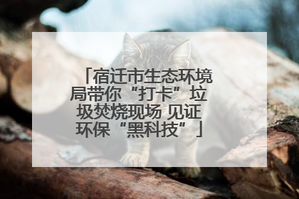 宿迁市生态环境局带你“打卡”垃圾焚烧现场 见证环保“黑科技”