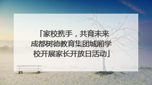 家校携手，共育未来 成都树德教育集团城厢学校开展家长开放日活动