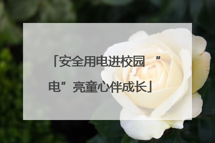 安全用电进校园 “电”亮童心伴成长