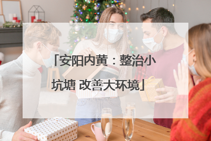 安阳内黄：整治小坑塘 改善大环境