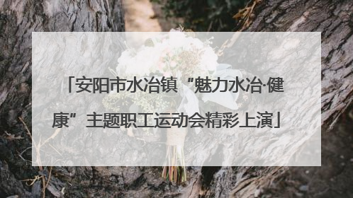 安阳市水冶镇“魅力水冶·健康”主题职工运动会精彩上演