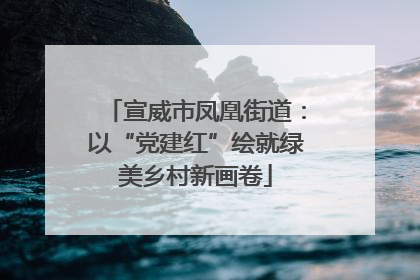 宣威市凤凰街道：以“党建红”绘就绿美乡村新画卷