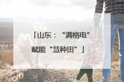山东：“满格电”赋能“慧种田”
