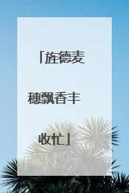 旌德麦穗飘香丰收忙