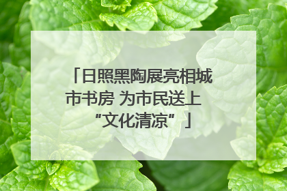 日照黑陶展亮相城市书房 为市民送上“文化清凉”
