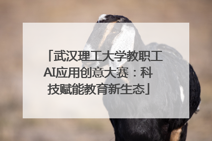 武汉理工大学教职工AI应用创意大赛：科技赋能教育新生态