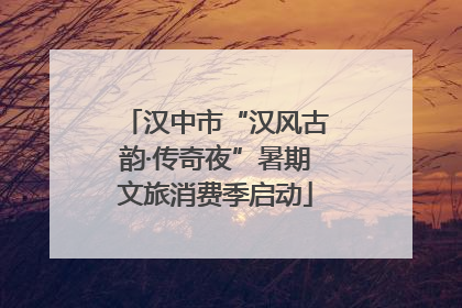 汉中市“汉风古韵·传奇夜”暑期文旅消费季启动