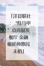 洋县联社：“红马甲”点亮银发餐厅 金融暖延伸惠民末梢