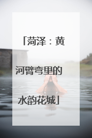 菏泽：黄河臂弯里的水韵花城