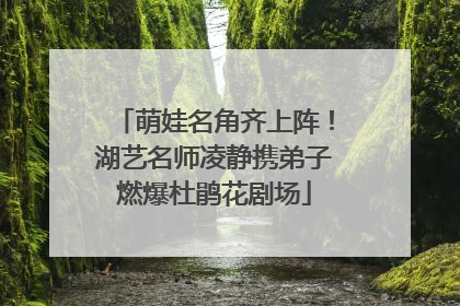 萌娃名角齐上阵！湖艺名师凌静携弟子燃爆杜鹃花剧场
