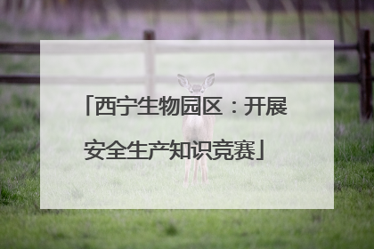 西宁生物园区：开展安全生产知识竞赛