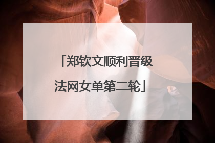 郑钦文顺利晋级法网女单第二轮