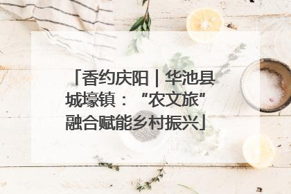 香约庆阳｜华池县城壕镇：“农文旅”融合赋能乡村振兴