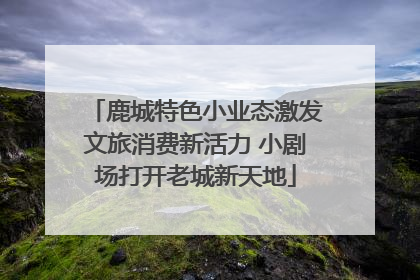 鹿城特色小业态激发文旅消费新活力 小剧场打开老城新天地