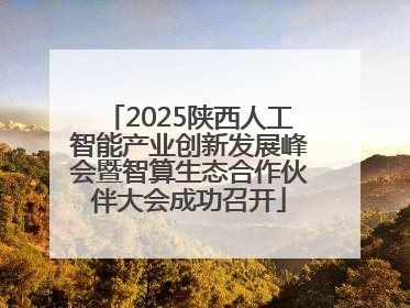 2025陕西人工智能产业创新发展峰会暨智算生态合作伙伴大会成功召开